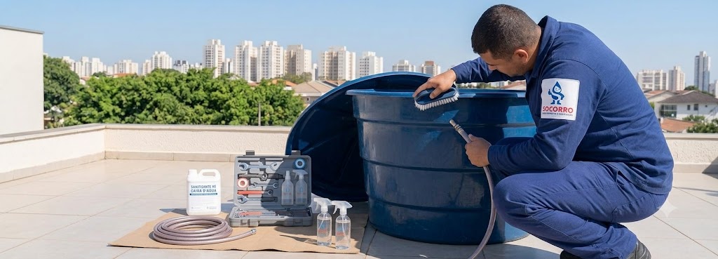 Limpeza de Caixa D'água em Indaial